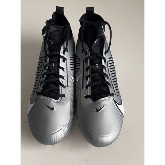 Nike Vapor Edge Pro 360 2 Grey Black Football Cleats DA5456-002 Men’s Sz 13 - Picture 2 of 10